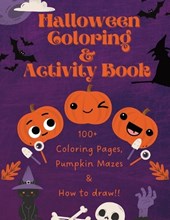 Kids Halloween Coloring & Activity Book