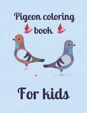 Pigeon coloring book For kids