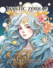 Mystic Zodiac Adult Coloring Book