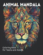 Animal Mandala Coloring Book for Teens and Adults