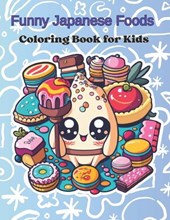 funny japanese food coloring book