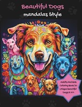 Beautiful Dogs Mandalas Style