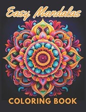 Easy Mandalas Coloring Book