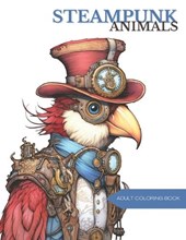 Steampunk Animals Coloring Book