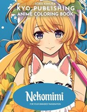 Anime Coloring book Nekomimi
