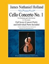 Cello Concerto No. 1 - James Nathaniel Holland - 9798868458736