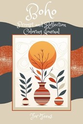 Boho Prompt and Reflection Coloring Book
