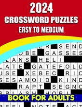 2024 Easy To Medium Crossword Puzzles Book For Adults