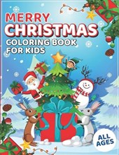 Marry Christmas Coloring book for kids of all ages