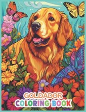 Goldador Dog Coloring Book