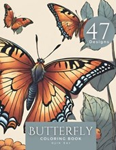 Butterfly Coloring Book 47 Designs