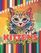 Kittens Coloring Book - 40 pages 8.5 x 11"