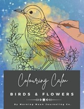 Colouring Calm - Birds and Flowers