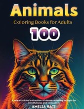 100 Animals Coloring book