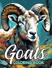 Goats Coloring Book