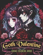 Gothic Valentine Anime Coloring Book
