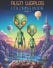 Alien Worlds Coloring Book, Vol I