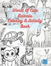 World of Cute Animals Coloring & Activity Book