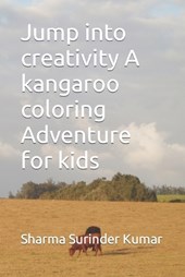 Jump into creativity A kangaroo coloring Adventure for kids