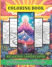 Coloring Book // Landcape Patterns
