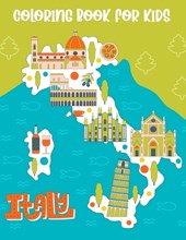 Italy Coloring Book For Kids