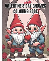 Valentine's Day Gnomes Coloring Book