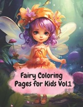 Fairy Coloring Pages for Kids Vol. 1