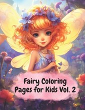 Fairy Coloring Pages for Kids Vol. 2