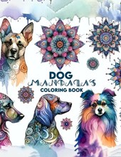Dogs Mandalas coloring book