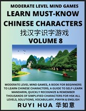 Chinese Character Recognizing Puzzle Game Activities (Volume 8)