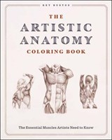 The Artistic Anatomy Coloring Book - Rey Bustos - 9798888143261