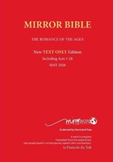 Latest PAPERback MAY 2026 Edition TEXT ONLY Mirror Bible Including complete ACTS [Without Commentary & Study notes] - Francois Du Toit - 9798889559238
