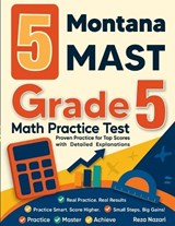 5 Montana MAST Grade 5 Math Practice Tests - Reza Nazari - 9798903501595