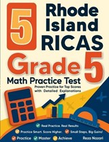 5 Rhode Island RICAS Grade 5 Math Practice Tests - Reza Nazari - 9798903501724