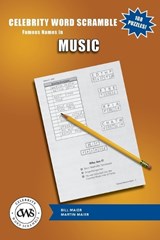 Celebrity Word Scramble Famous Names in Music - Bill Maier - 9798990963016