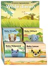 Display Vingerpopboekjes Wilde Dieren - Imagebooks - 9789464085389