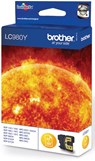 Brother inktcartridge, 260 pagina's, OEM LC-980Y, geel - Brother - 4977766659659