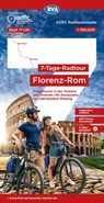 BVA ADFC Radtourenkarte 7-Tage-Radtour Florenz-Rom, 1:150.000 -  - 9783969902462