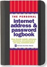 Logbook Internet address & Password Peter Pauper Black - Comello - 9781441303257