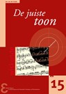 De juiste toon - Jan van de Craats - 9789050410793