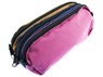 Etui Kangaro 3 vaks oranje/blauw/fuchsia ca 25x9x11cm - Kangaro - 8712127100991