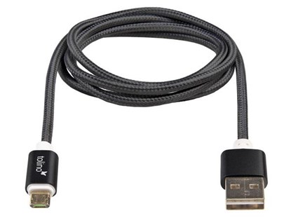 Tolino USB kabel (Zwart), Tolino - Overig - 8718969056489