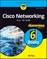 Cisco Networking All-in-One For Dummies - Edward Tetz - 9781394365289