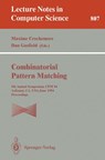 Combinatorial Pattern Matching - Maxime Crochemore ; Dan Gusfield - 9783540580942
