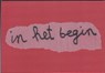 In het begin - Cilia Hogerzeil - 9789493175723