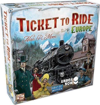 Ticket to ride Europa, Spel - Overig - 0824968717523