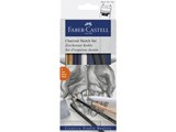 Houtskoolset Faber-Castell 7-delig - Faber Castell - 4005401140023
