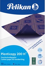 Pelikan carbonpapier Plenticopy 200H, etui van 10 vel - Pelikan - 4012700434739