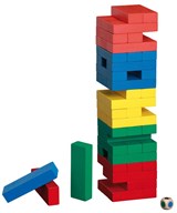 Vallende Toren (Jenga) Kleur - Philos - 4014156032774
