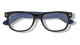 black front, navy blue temple, silver detail - Icon Eyewear - 5068640006900